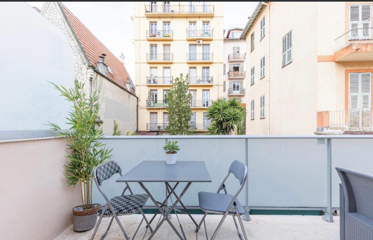 Studio Cozy Avec Terrasse N12 Nice Buitenkant foto